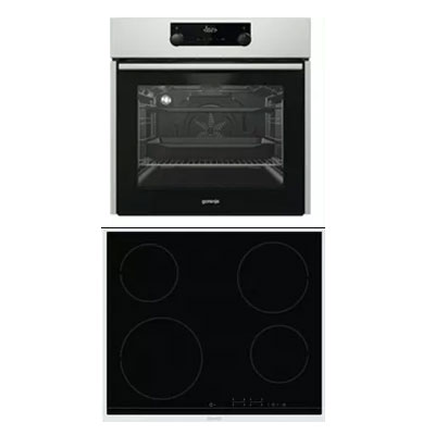 Εντοιχισμενη κουζινα κ εστια (σετ) gorenje BO737E11X+ECT641BX