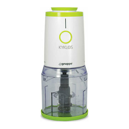 Gruppe Kyklos PDH402 PL Πολυκόπτης Multi 400W με Δοχείο 0.5lt White/Green